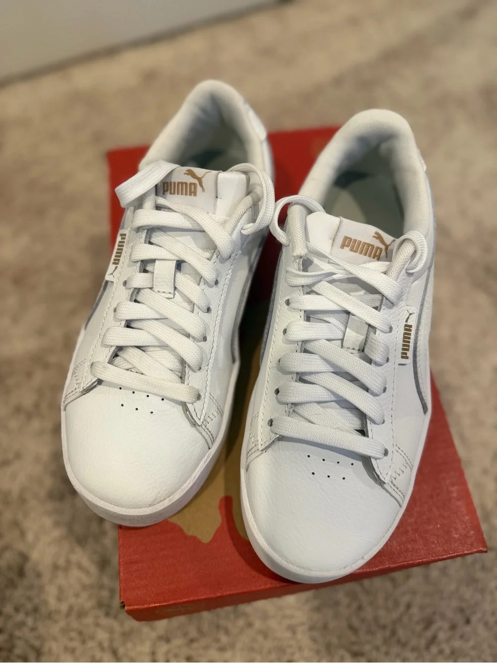 Puma Court Sneakers. Women size 6